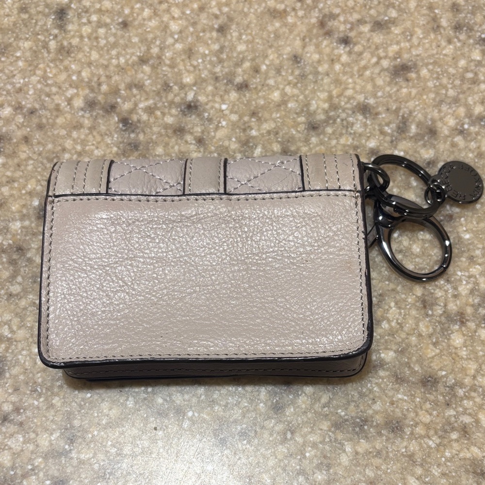 Rebecca Minkoff Quilted Leather Wallet in Taupe - Picture 2 of 7
